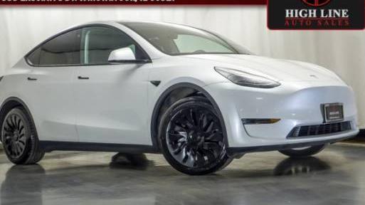 TESLA MODEL Y 2022 7SAYGDEEXNF309304 image